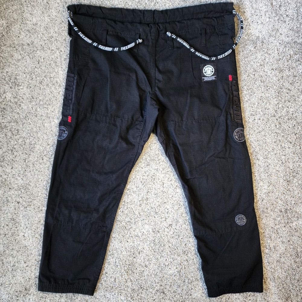 Tatami Jiu Jitsu Gi Pants Womens F2 Black Ripstop Martial Arts Excellent